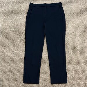 J. Crew Going-Out Slim Pant in Stretch Twill size 4 Black Preppy Office